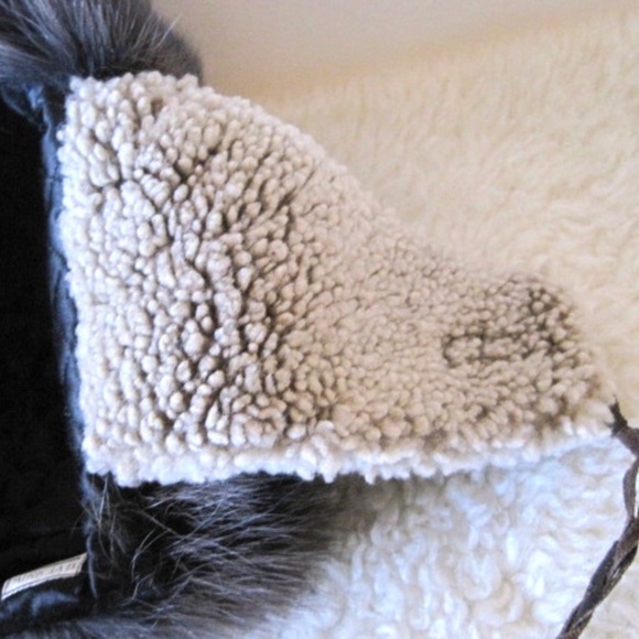 Patricia B Leather/Fur Trapper Hat - Picture 9 of 11